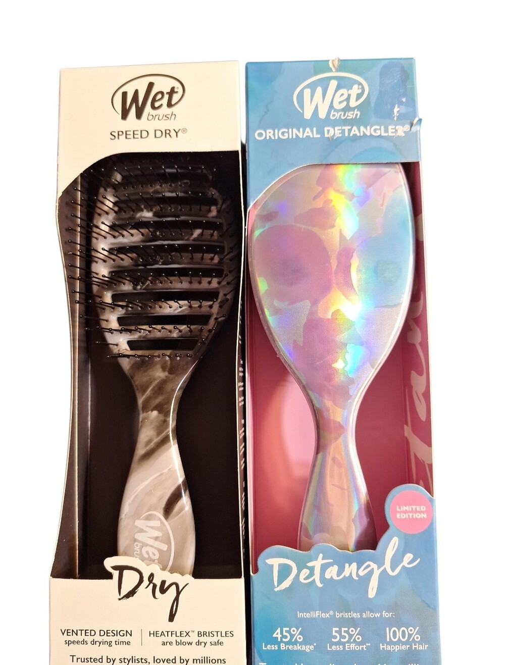 NWT Wet Brushes  (Gray & Purple)